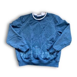 Alfred Dunner Blue Sweater